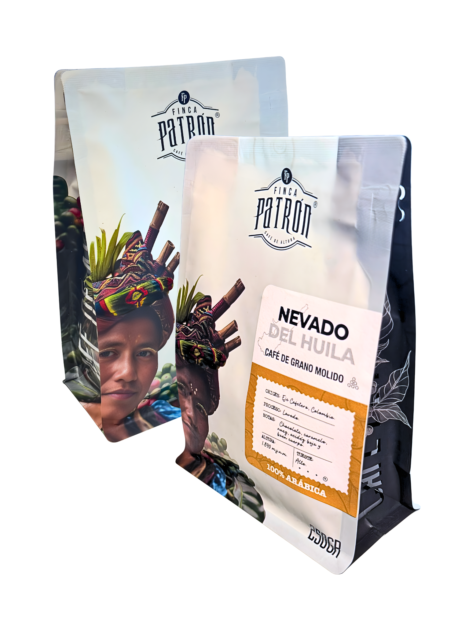 Café Molido Finca Patrón Nevado del Huila 500g