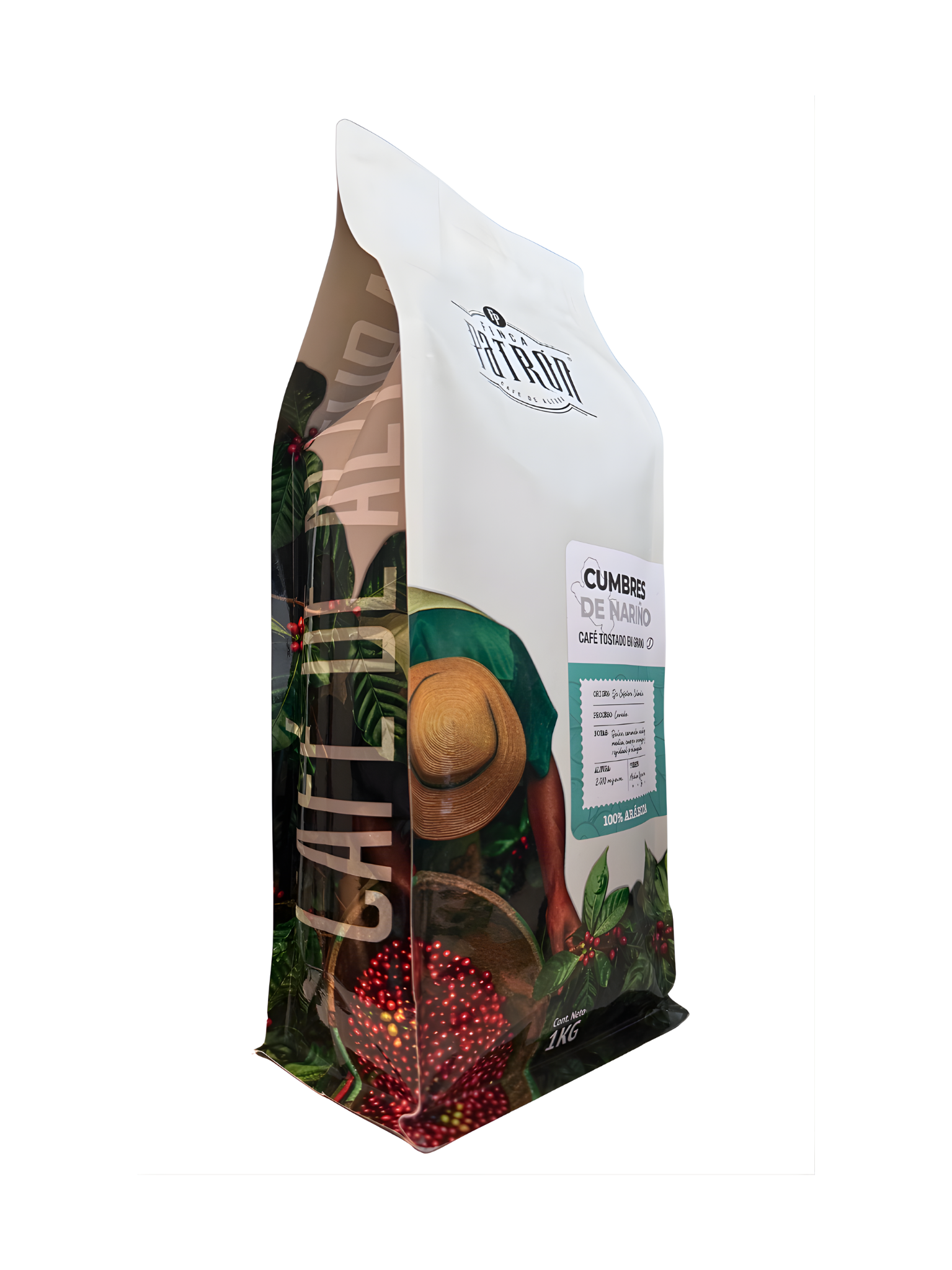 Café en Grano Finca Patrón Cumbres de Nariño 1kg