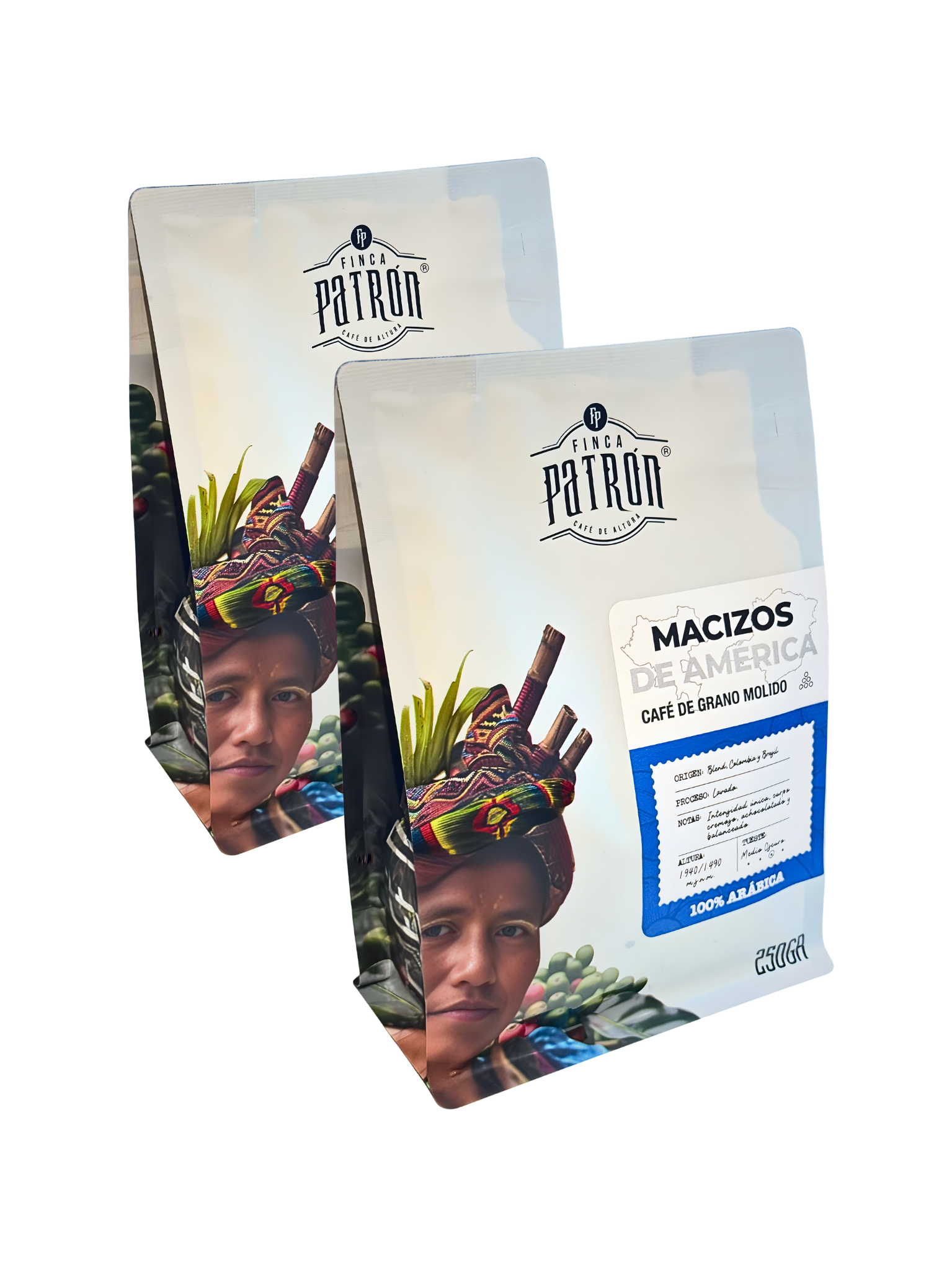 Café Molido Finca Patrón Macizos de América 500g