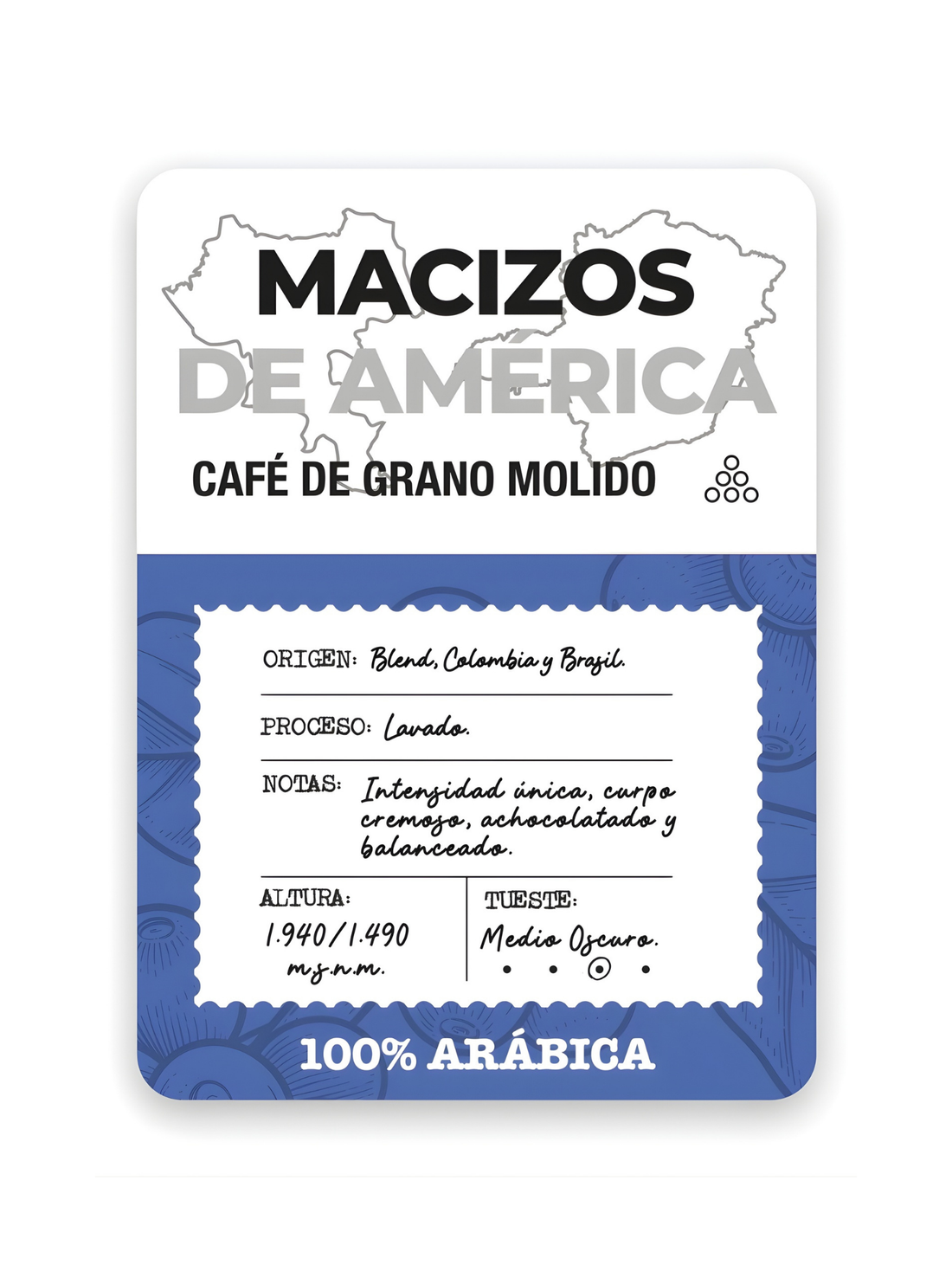 Café Molido Finca Patrón Macizos de América 500g