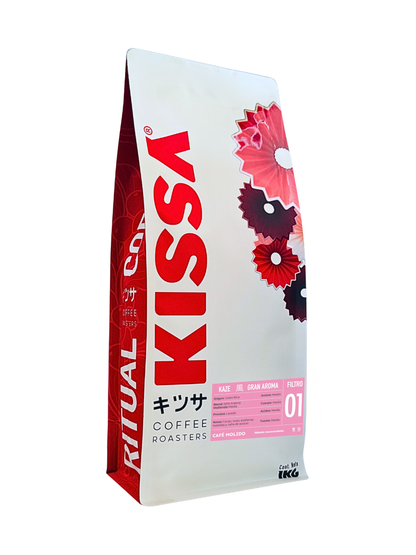 Café Molido Kissa Kaze 100% Arábica Costa Rica 1Kg