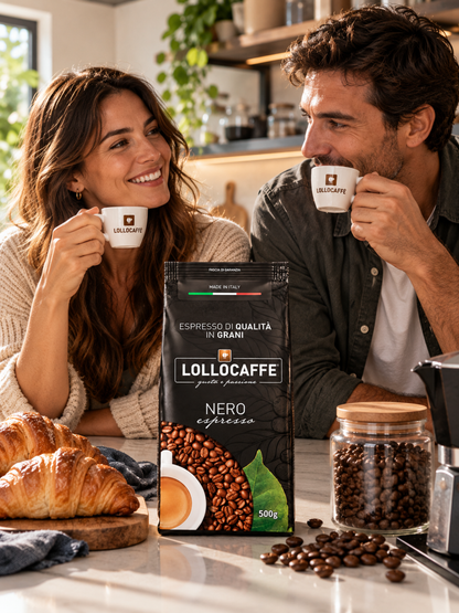 Café en Grano Lollo Caffé Nero Espresso 500 Grs.