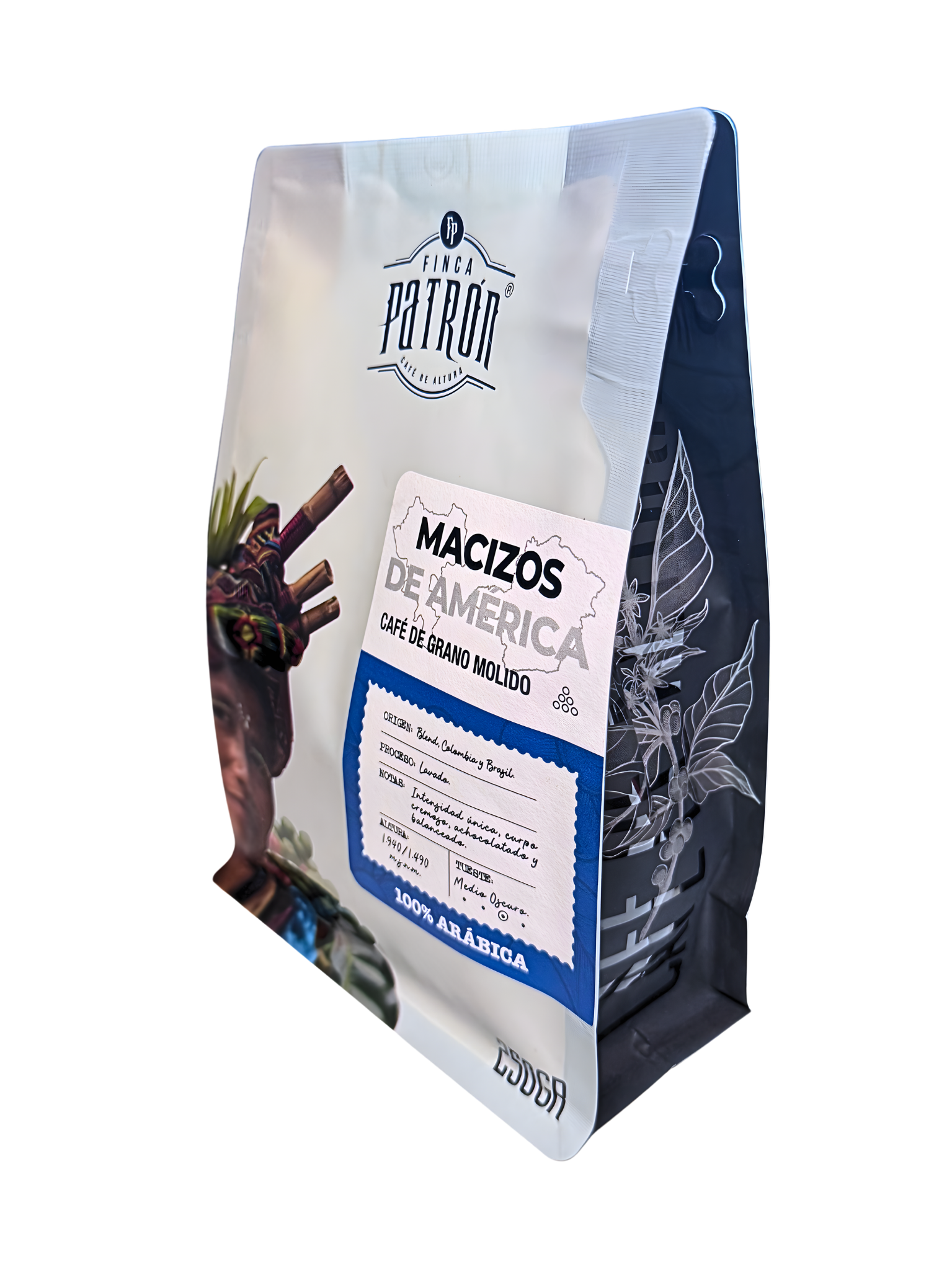 Café Molido Finca Patrón Macizos de América 250g