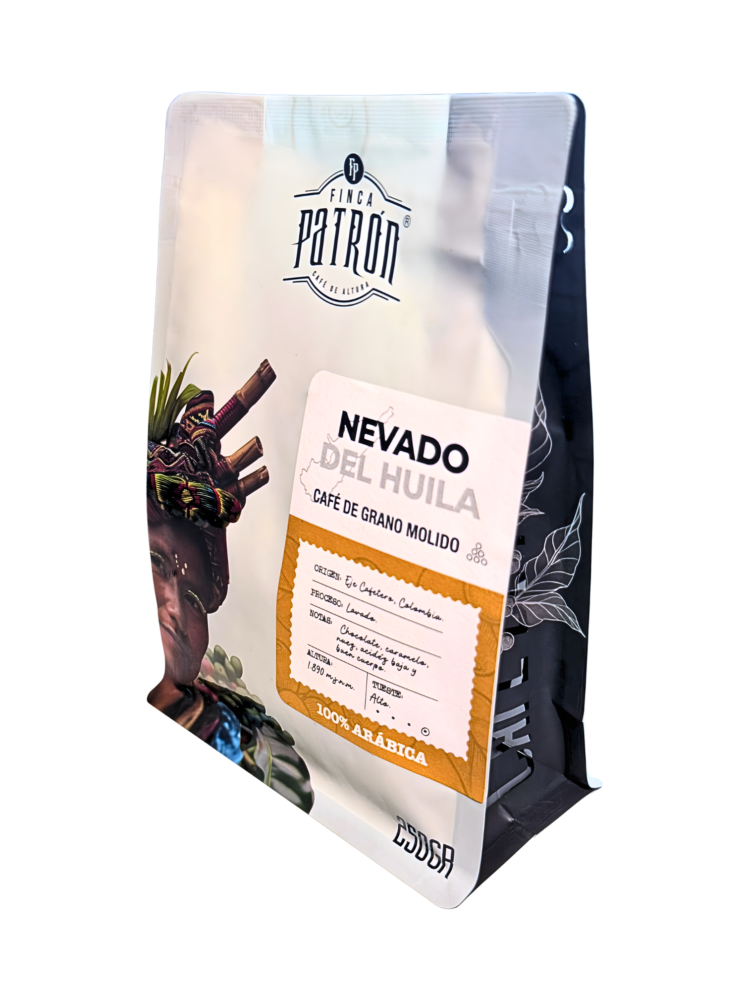 Café Molido Finca Patrón Nevado del Huila 250g