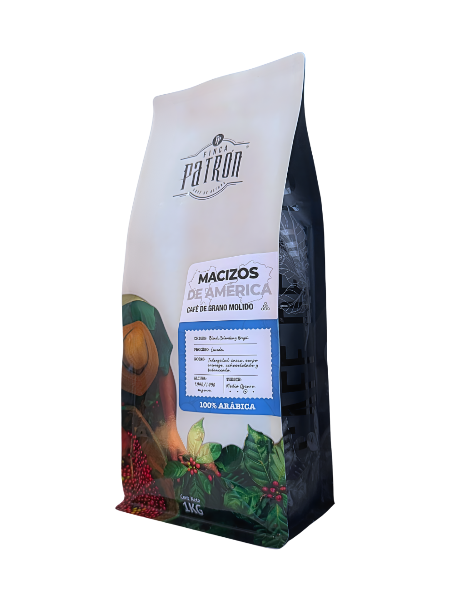 Café Molido Finca Patrón Macizos de América 1kg