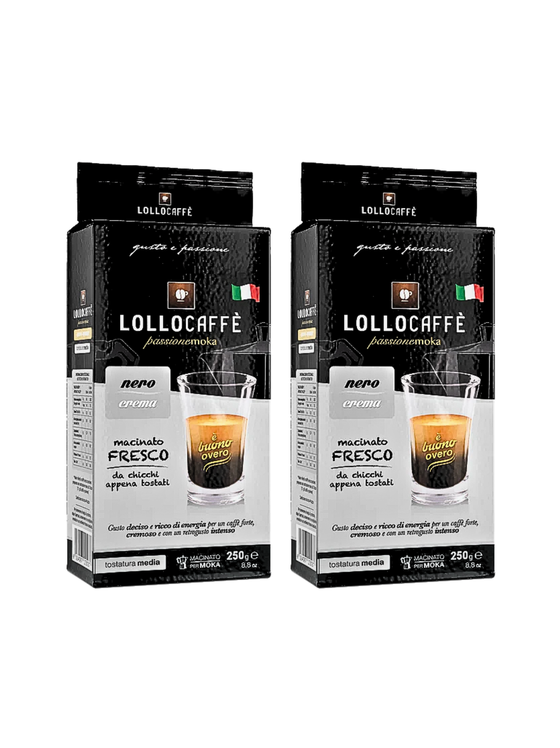 Café Molido Lollo Caffé Nero Crema 500g