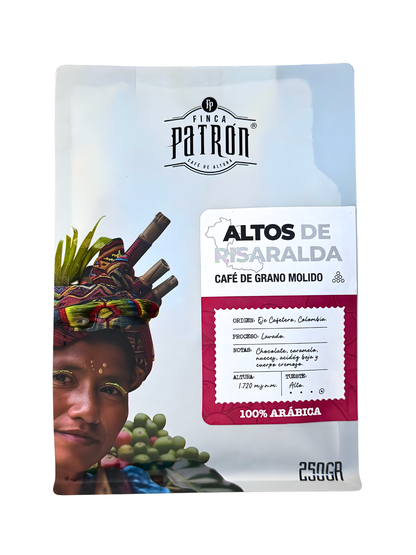 Café Molido Finca Patrón Altos de Risaralda 500g