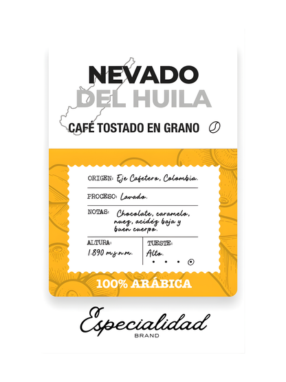 Café en Grano Finca Patrón Nevado del Huila 1kg