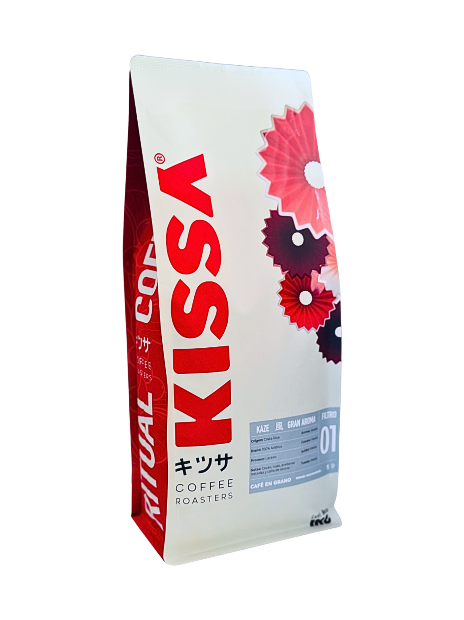 Café en Grano Kissa Kaze 100% Arábica Costa Rica 1Kg