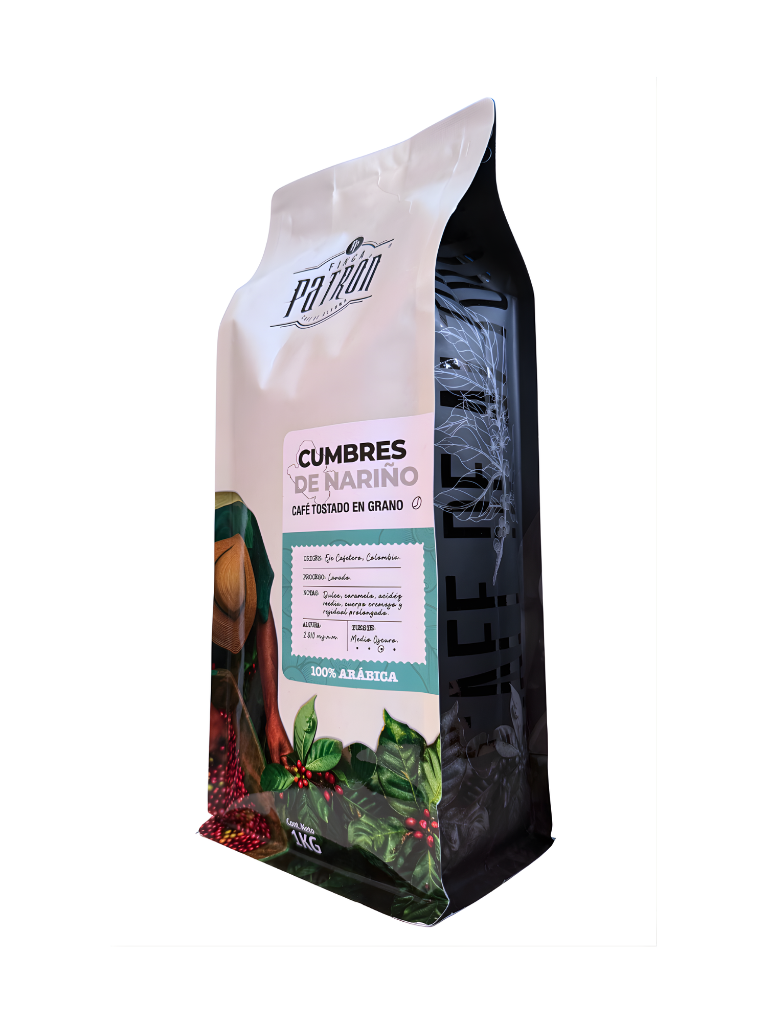Café en Grano Finca Patrón Cumbres de Nariño 1kg