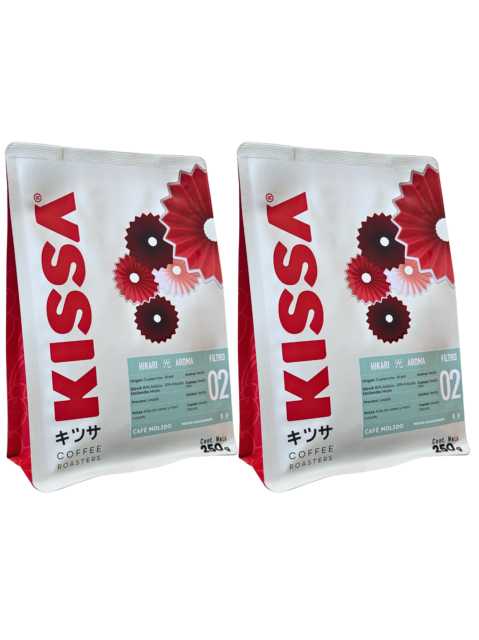 Café Molido Kissa Hikari Blend Guatemala Brasil 500g