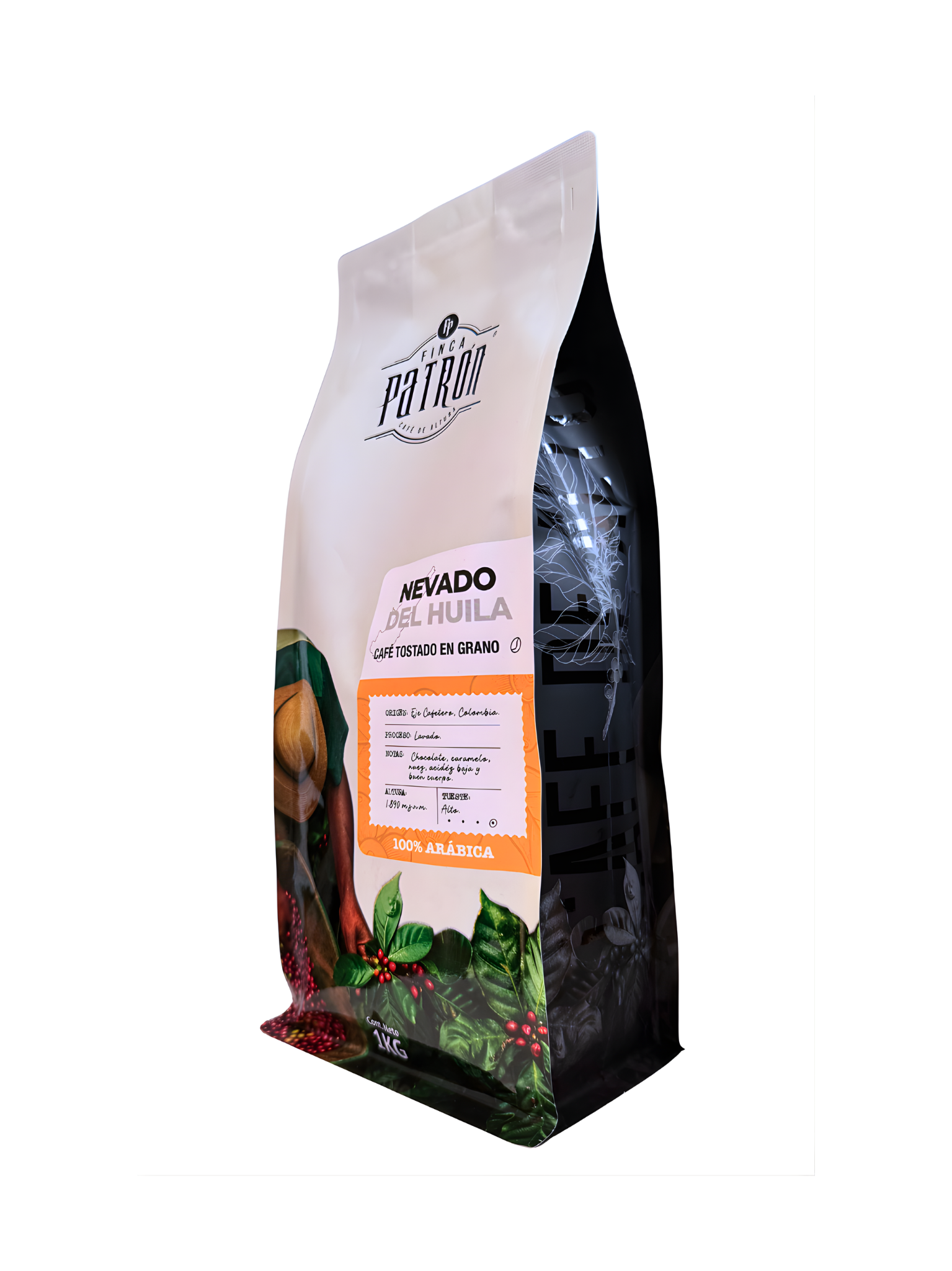Café en Grano Finca Patrón Nevado del Huila 1kg