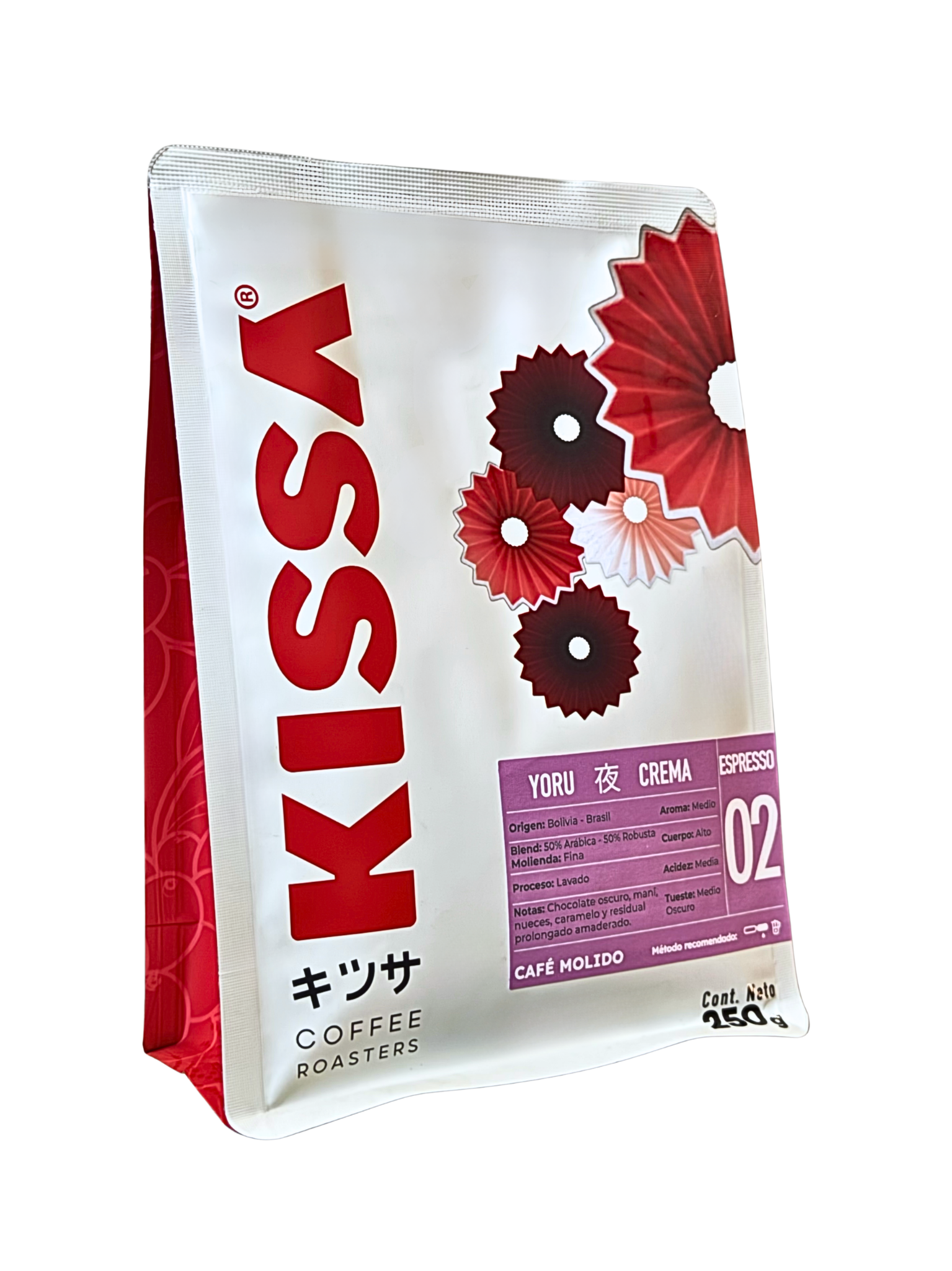 Café Molido Kissa Yoru Espresso Bolivia Brasil 250g
