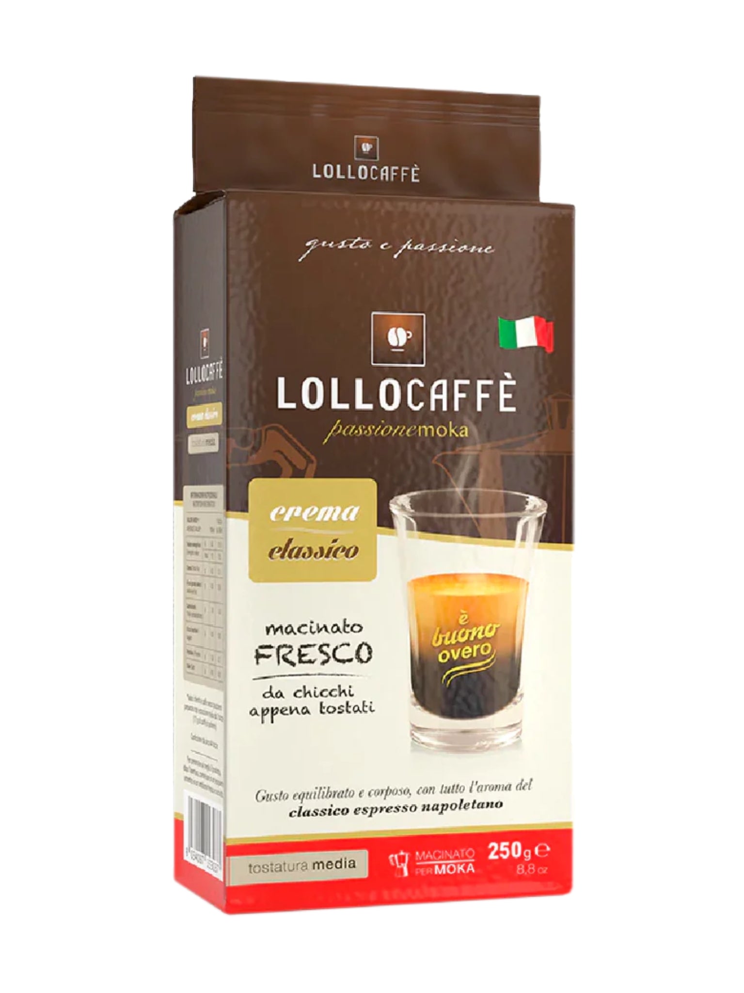 Café Molido Lollo Caffé Crema Classico 250g